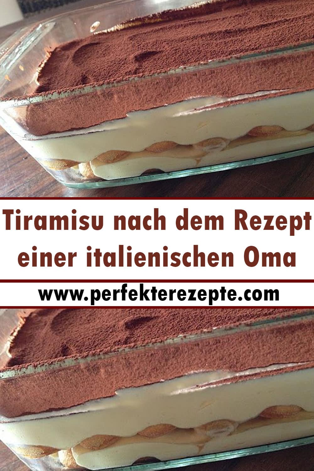 Tiramisu nach dem Rezept einer italienischen Oma