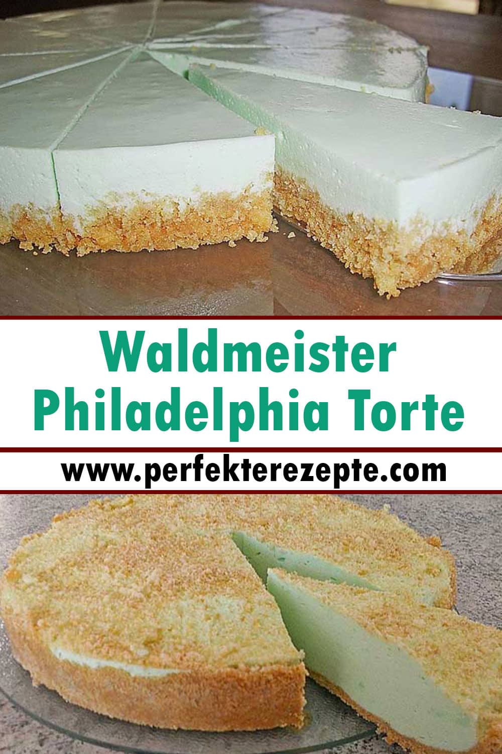 Waldmeister Philadelphia Torte Rezept ohne Backen