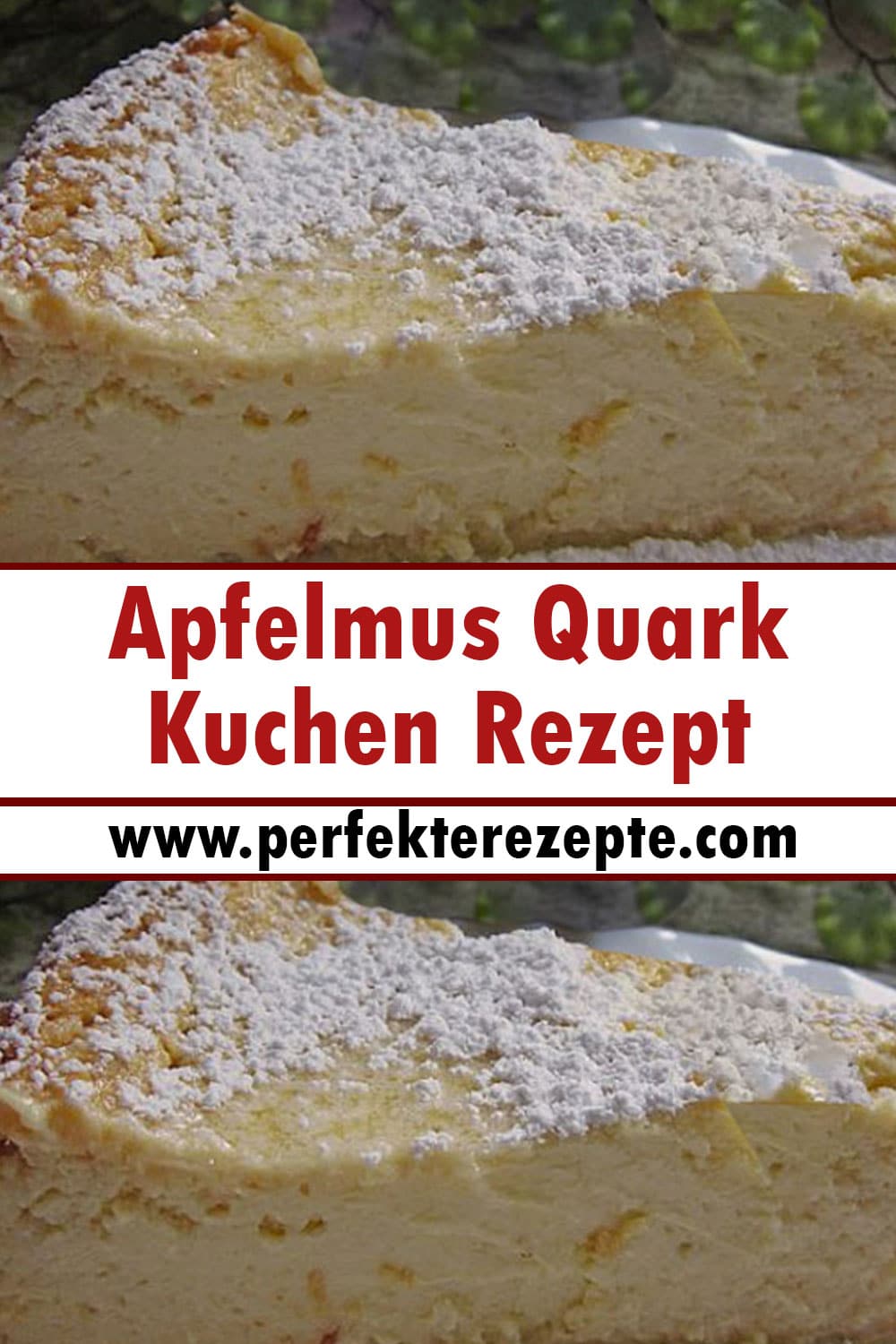 Apfelmus Quark Kuchen Rezept