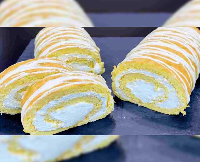 Biskuit Sahnerolle Rezept, Viel Besser Als Die Vom Bäcker