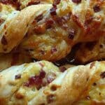 Blätterteig-Schinken-Käse-Stangen Rezept