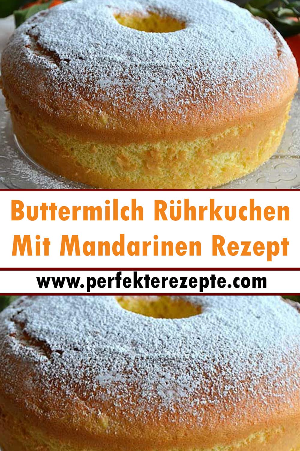 Buttermilch Rührkuchen Mit Mandarinen Rezept, Super Lecker