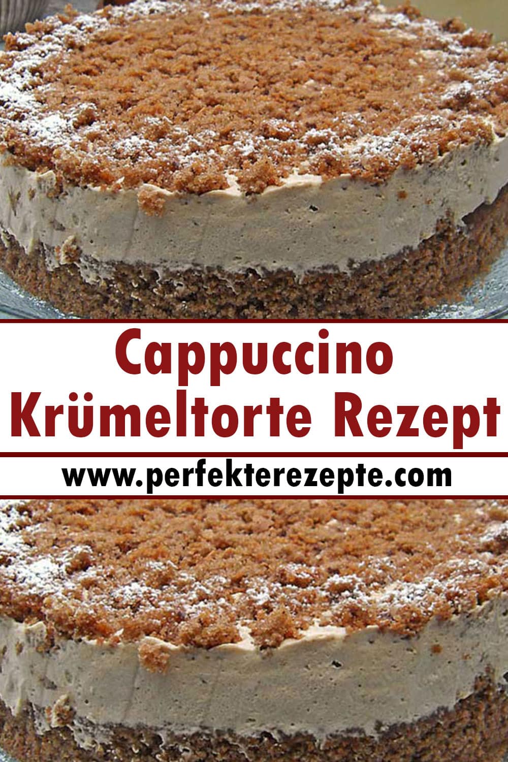 Cappuccino-Krümeltorte Rezept