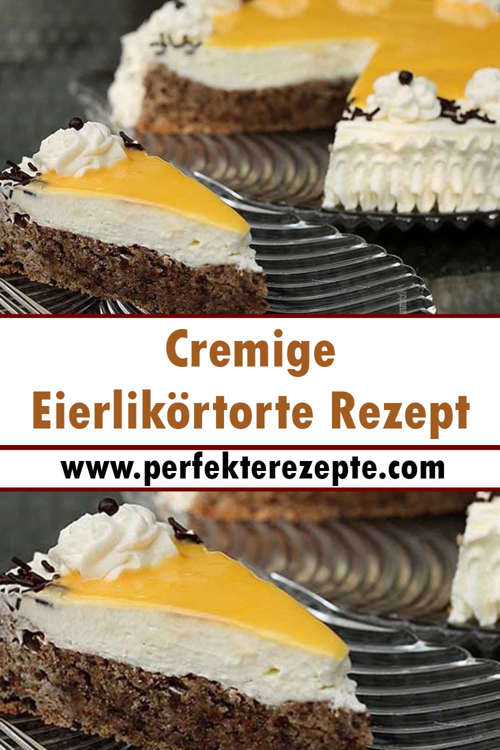 Cremige Eierlikörtorte Rezept