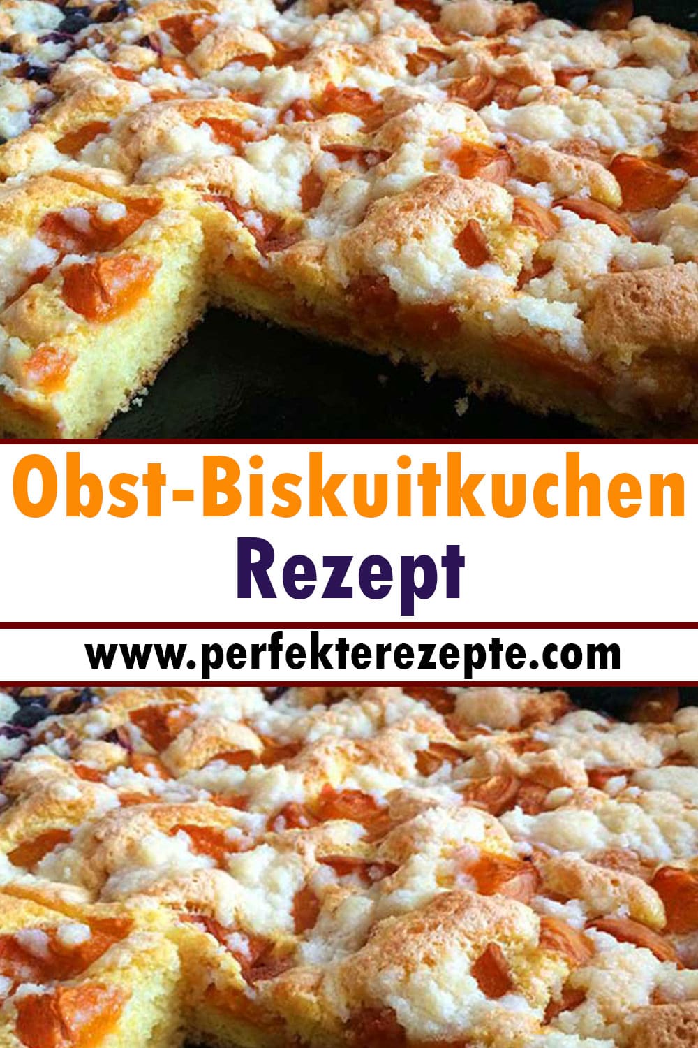 Der beste und schnellste Obst-Biskuitkuchen Rezept