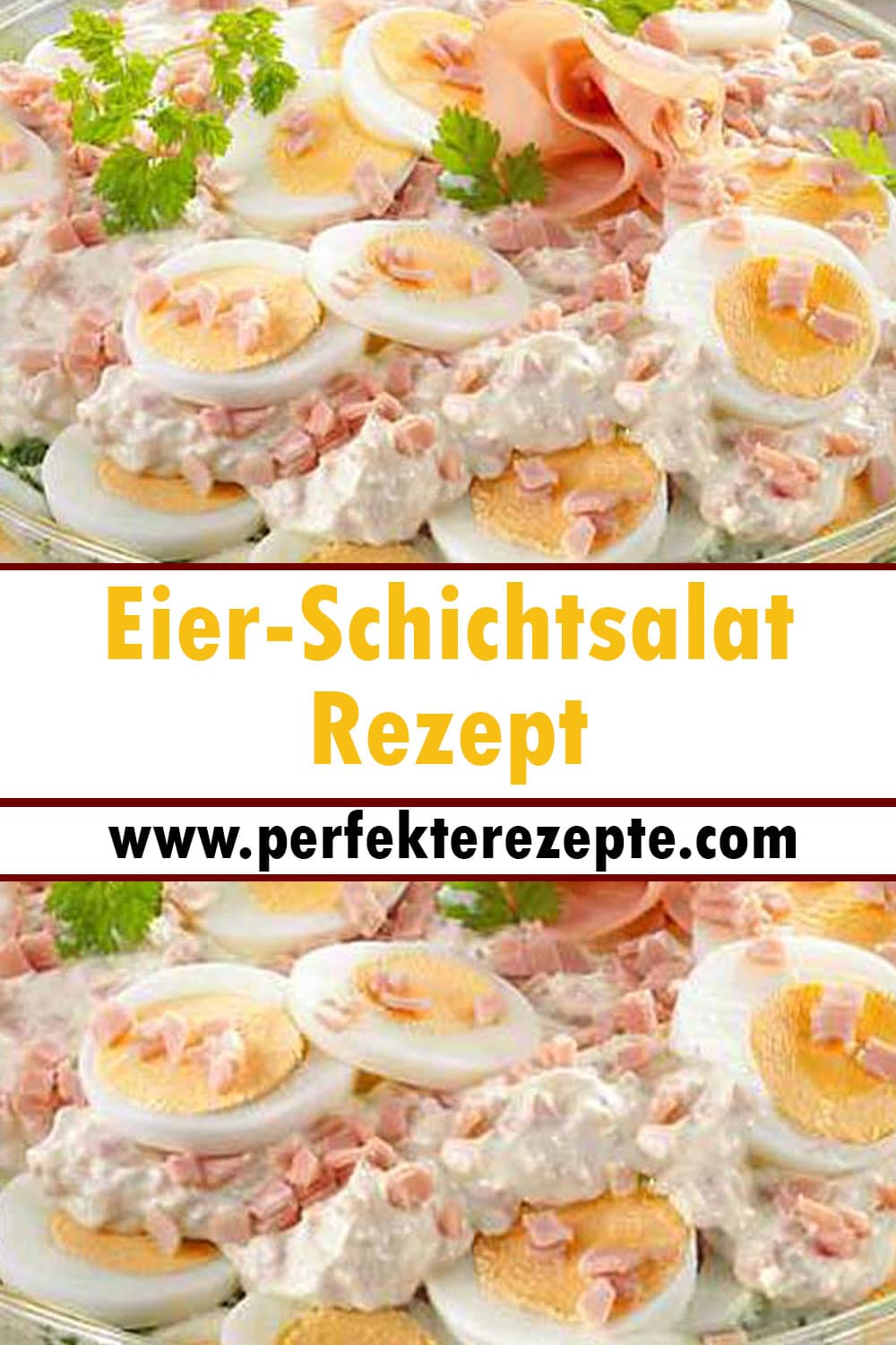 Eier-Schichtsalat Rezept