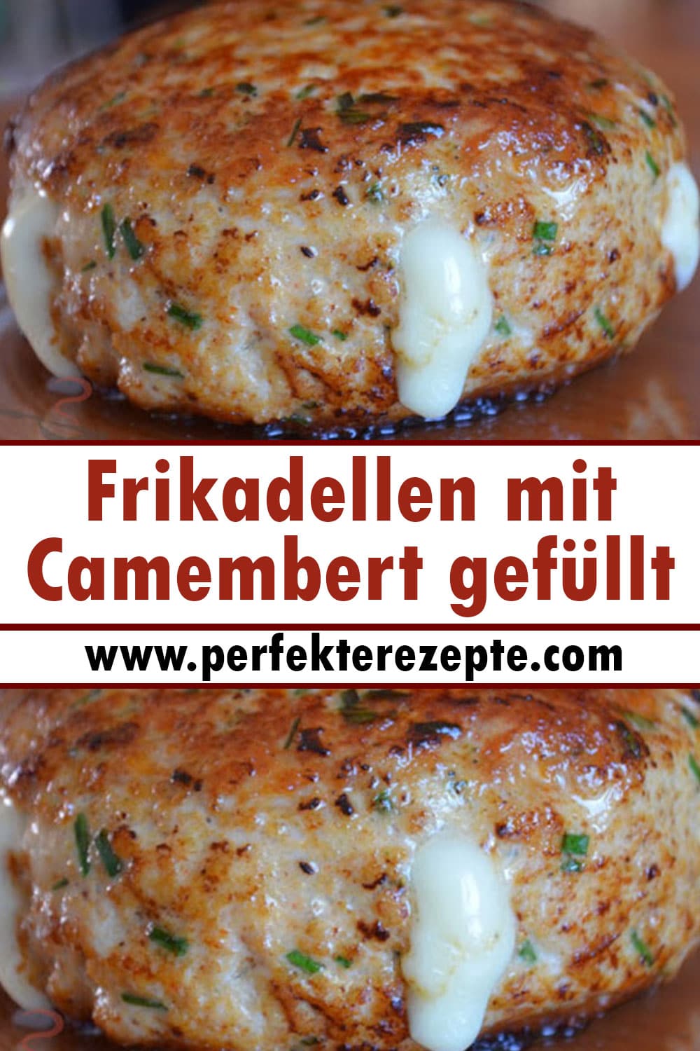 Einfache Frikadellen mit Camembert gefüllt Rezept