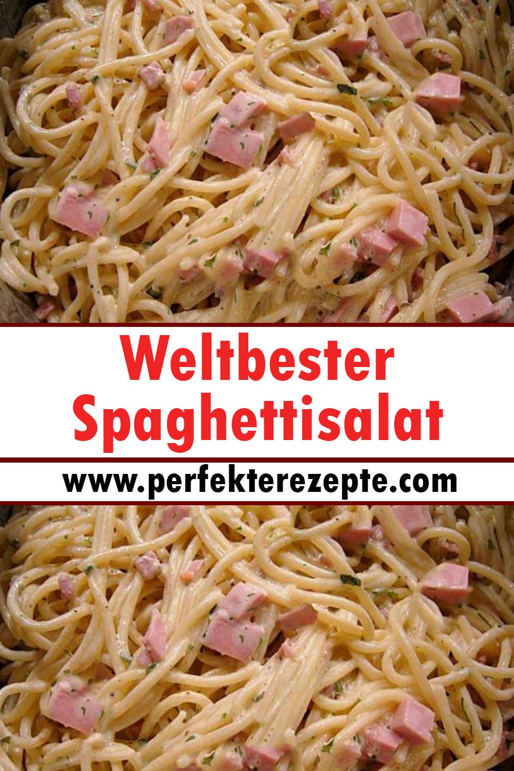 Einfacher Spaghettisalat Rezept