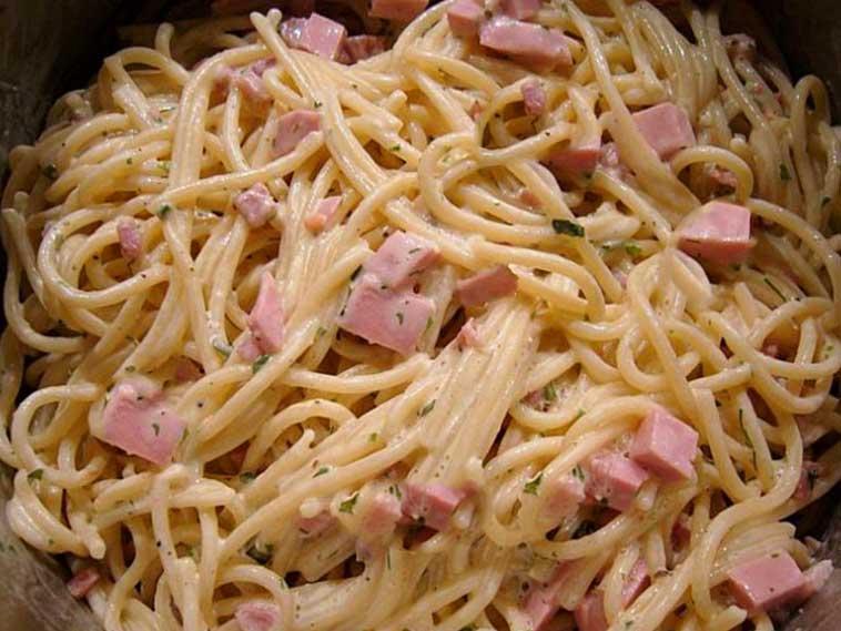 Einfacher Spaghettisalat Rezept - Schnelle und Einfache Rezepte