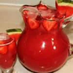 Erdbeer Bowle mit Melone, ohne Alkohol Rezept