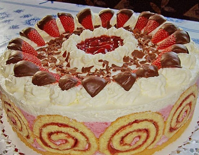 Erdbeer Schmand Torte Rezept