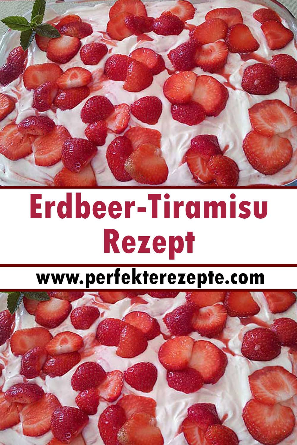 Erdbeer-Tiramisu Rezept