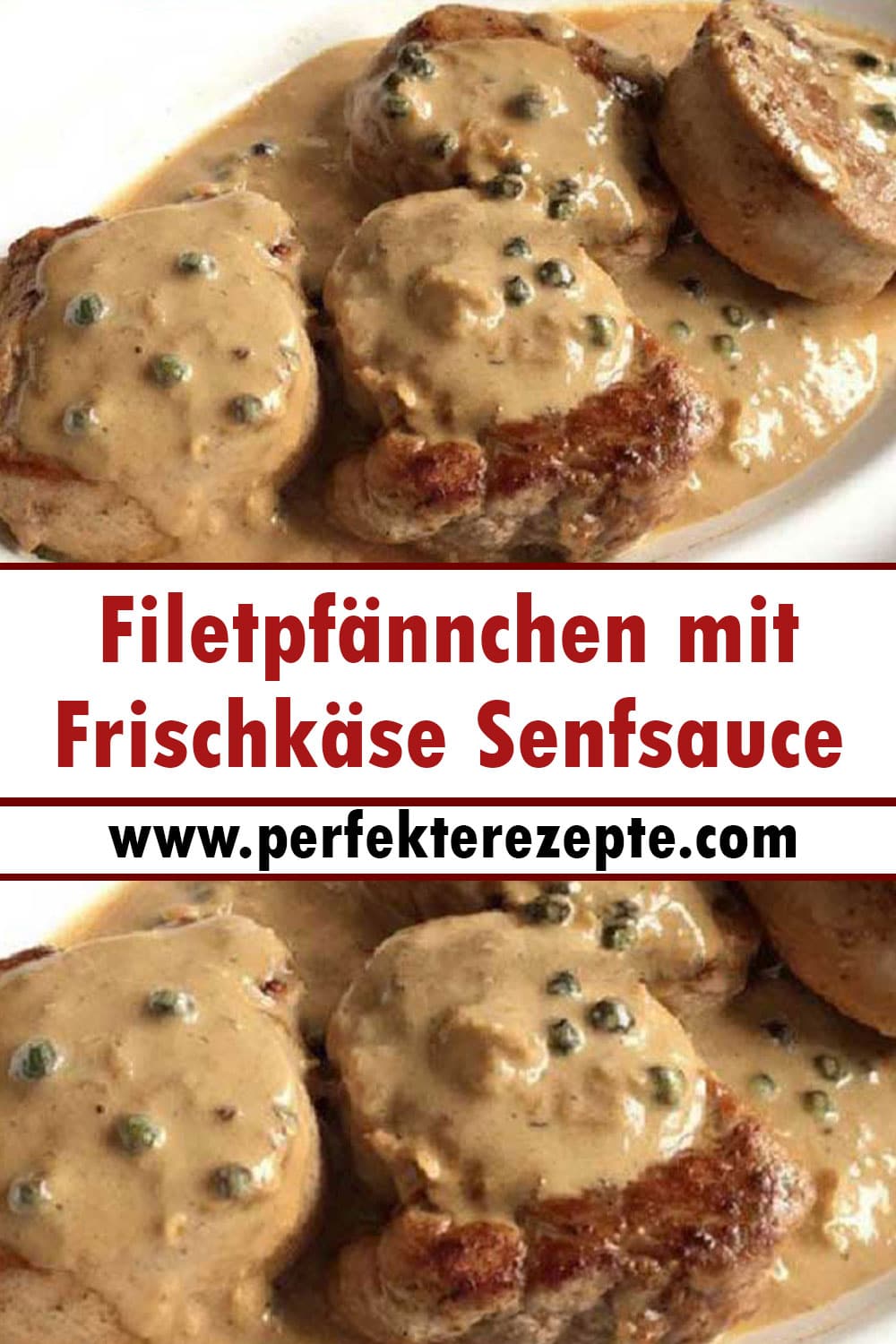 Filetpfännchen mit Frischkäse Senfsauce Rezept - Schnelle und Einfache ...