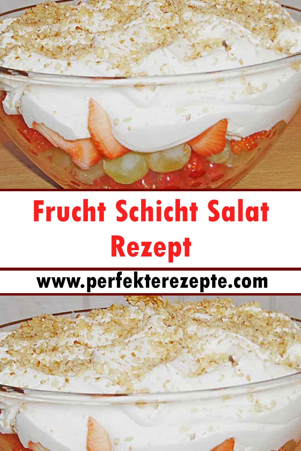 Frucht Schicht Salat Rezept: Besonders für Partys geeignet