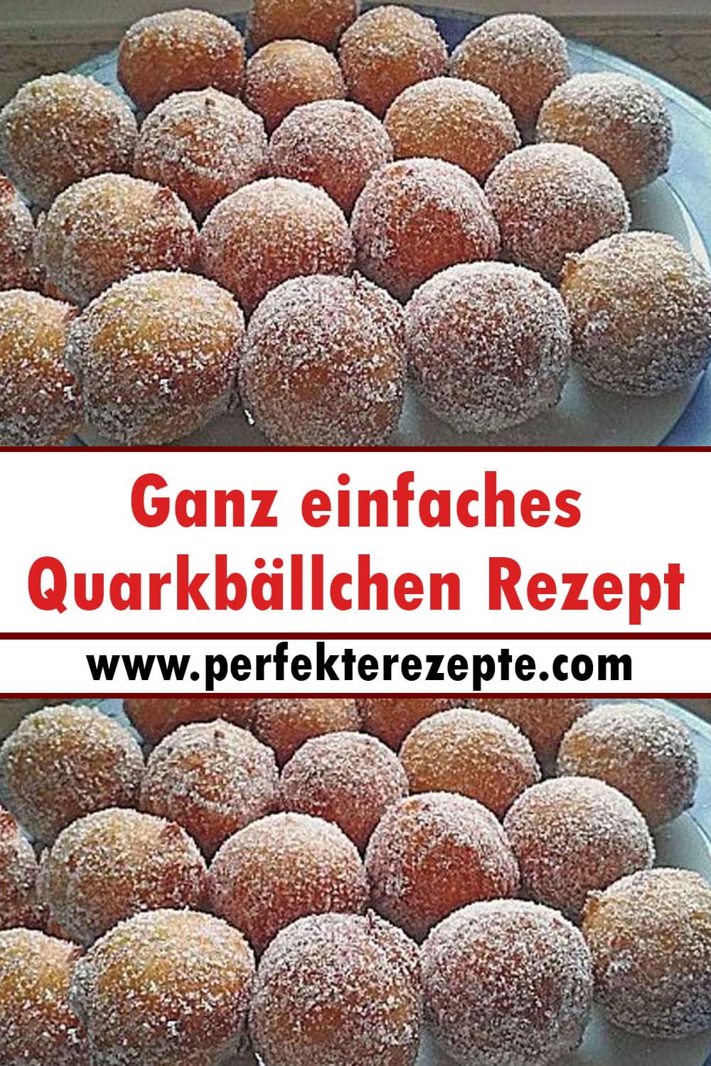 Ganz einfaches Quarkbällchen Rezept