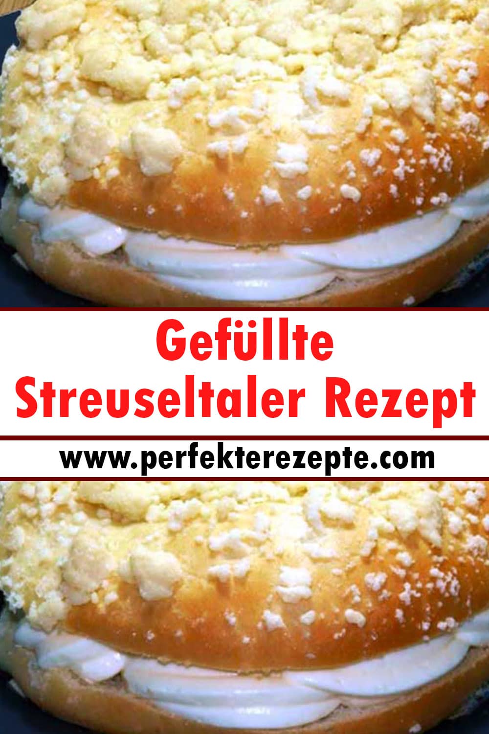 Gefüllte Streuseltaler Rezept