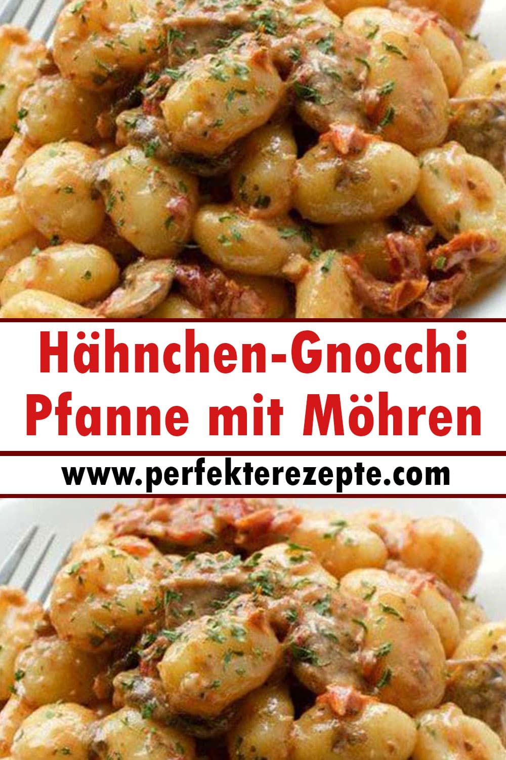 Hähnchen-Gnocchi-Pfanne mit Möhren Rezept