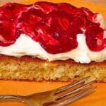 Himbeerkuchen Rezept für 20 Stücke