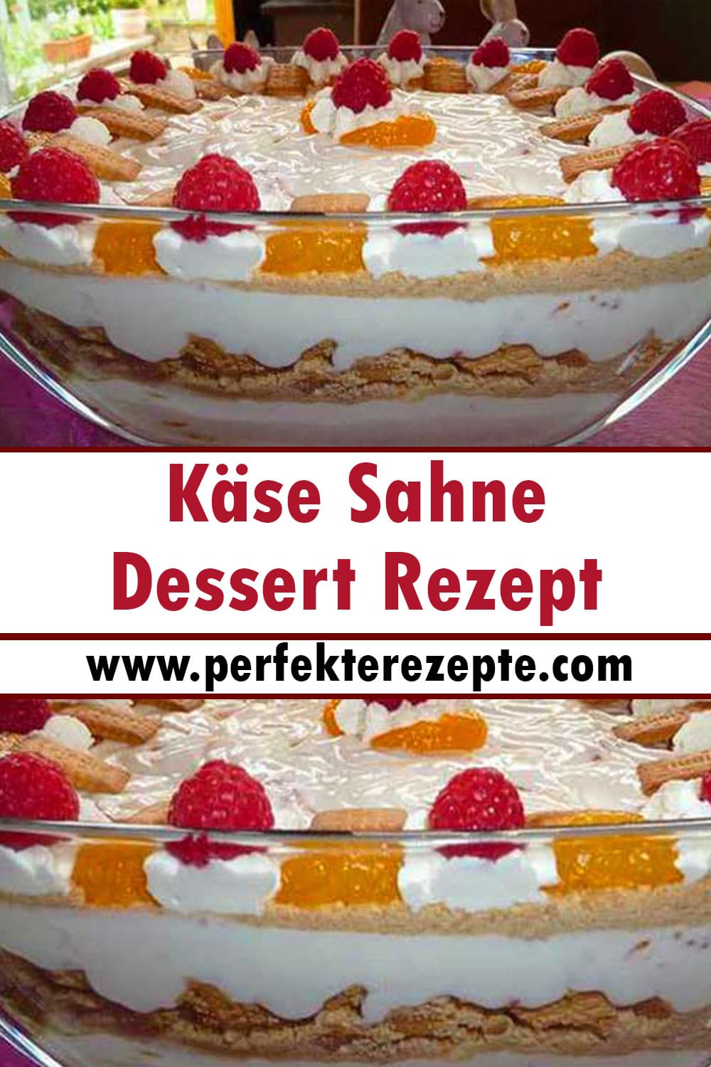 Käse Sahne Dessert Rezept