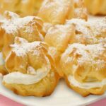 Klassische Windbeutel mit Vanille-Sahne-Füllung Rezept