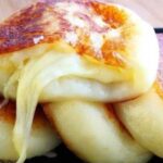 Knoblauch Kartoffel frikadellen gefüllt mit Schmelzkäse Rezept