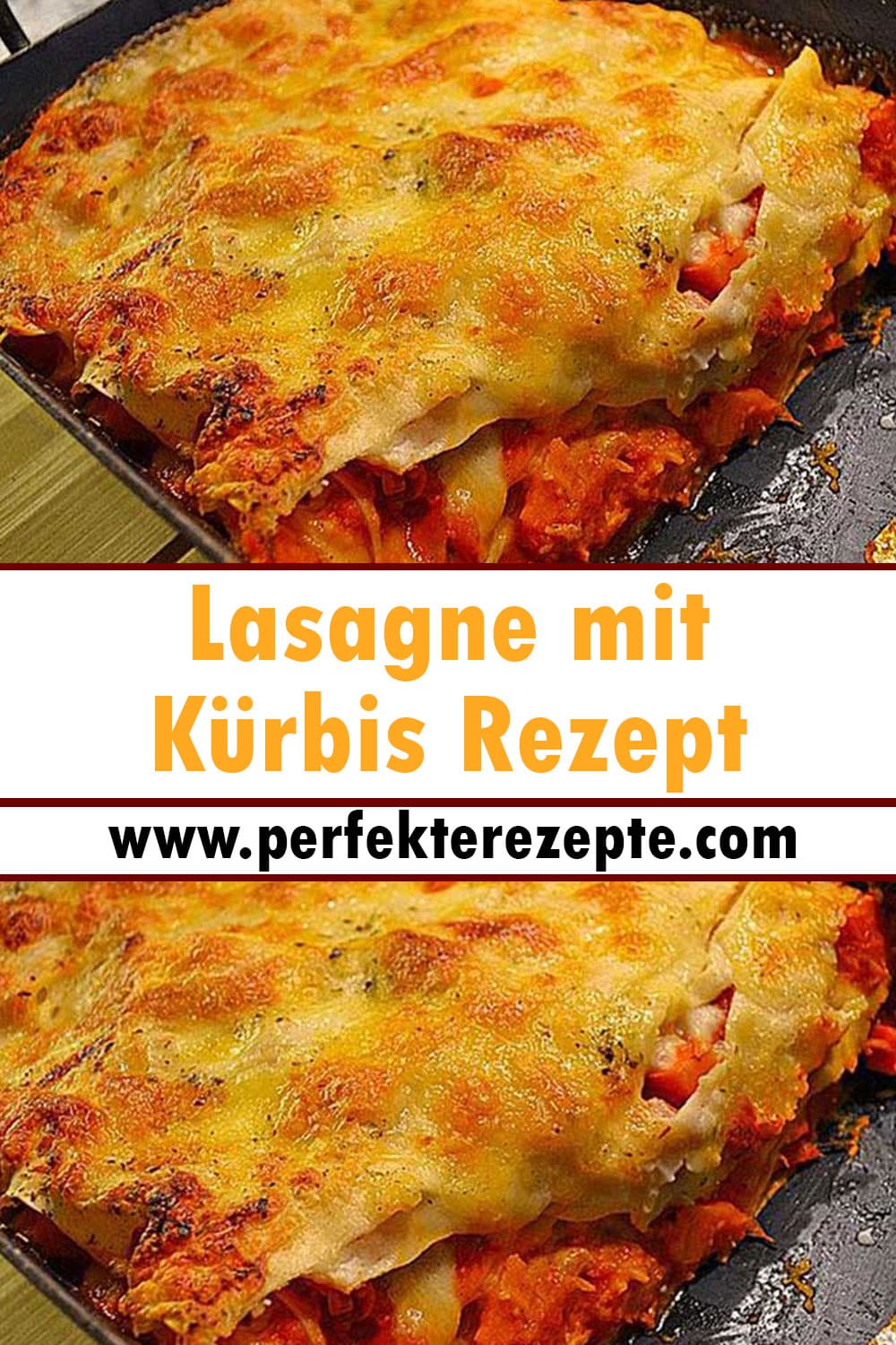 Lasagne mit Kürbis Rezept