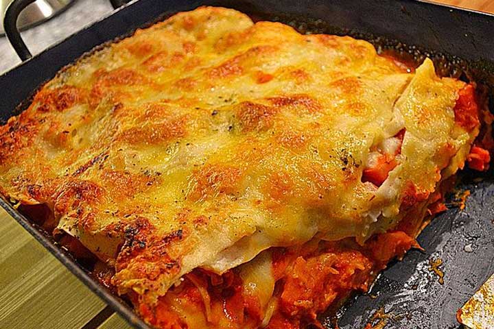 Lasagne mit Kürbis Rezept