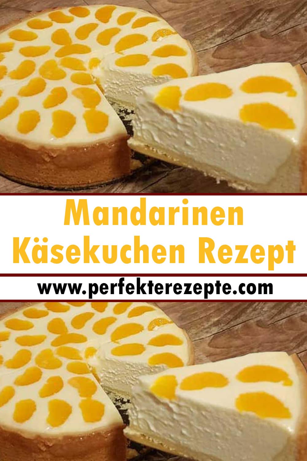 Mandarinen-Käsekuchen Rezept