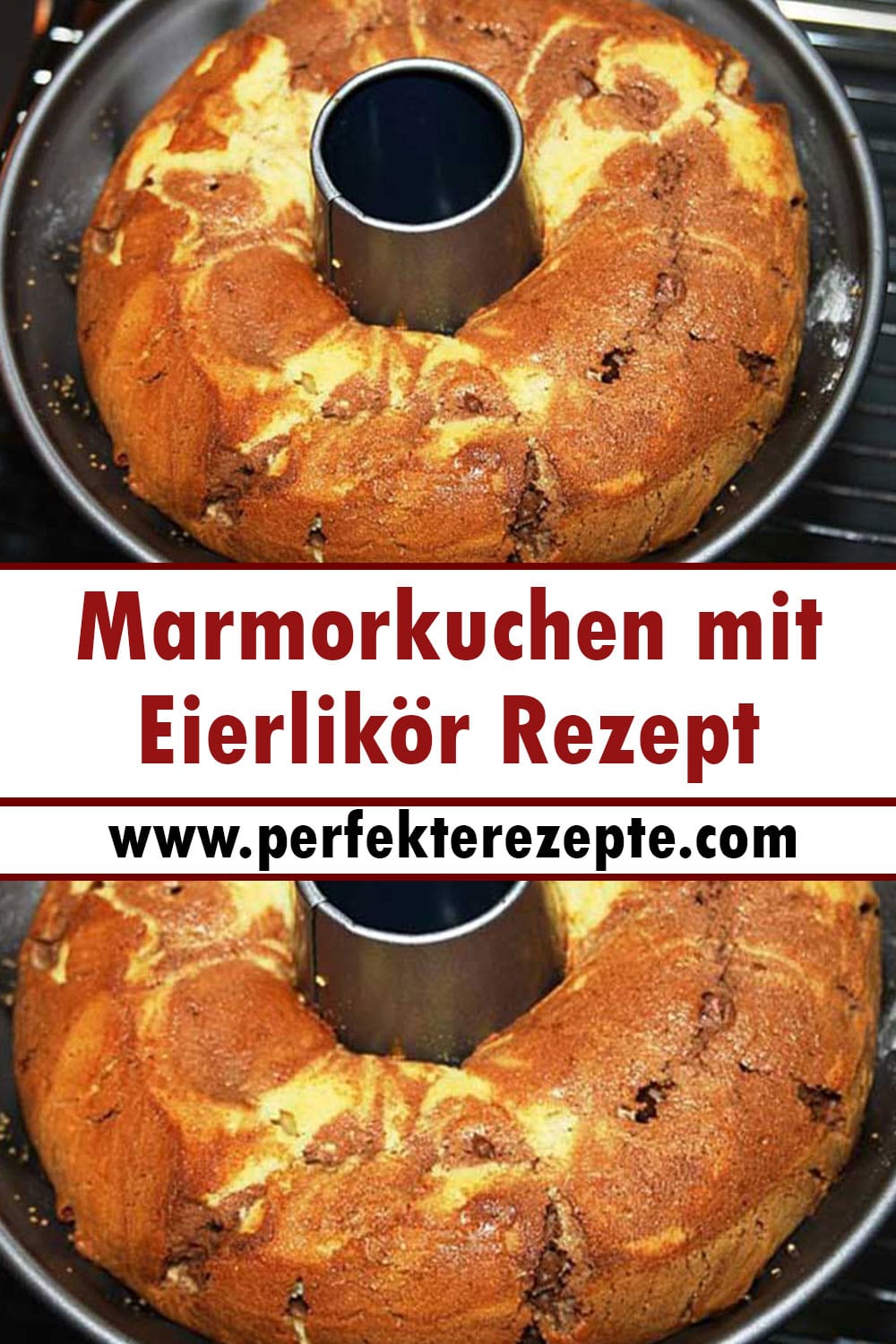 Marmorkuchen mit Eierlikör Rezept