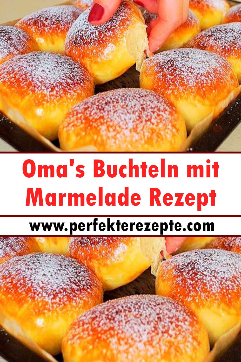 Oma's Buchteln mit Marmelade Rezept