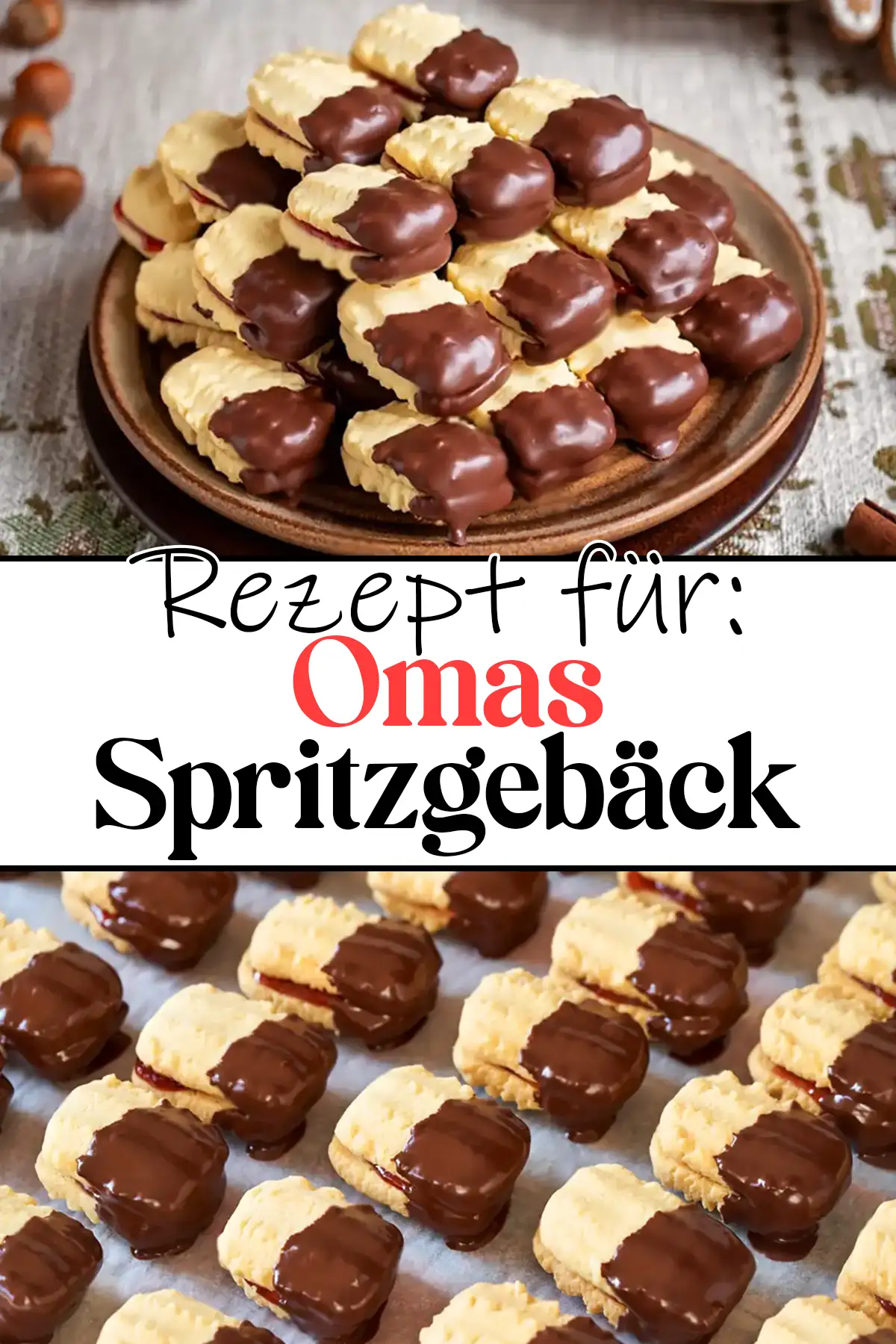 Omas Spritzgebäck in nur 3 Minuten - kekse rezepte für weihnachten