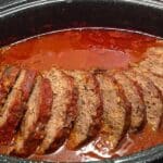 Paprika-Feta-Hackbraten aus dem Backofen Rezept
