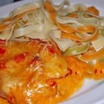 Paprika-Sahne-Hähnchen Rezept