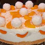 Pfirsich Raffaello lecker Torte Rezept