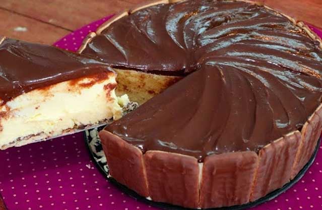 Philadelphia Torte Mit Schokoglasur Rezept