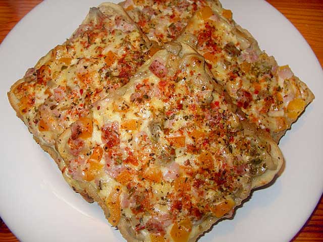 Pizza Toast Rezept