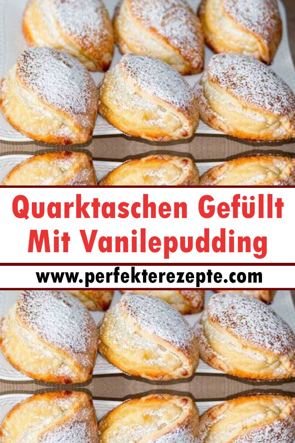 Quarktaschen Gefüllt Mit Vanilepudding Rezept