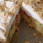 Rhabarber Baiserkuchen Rezept