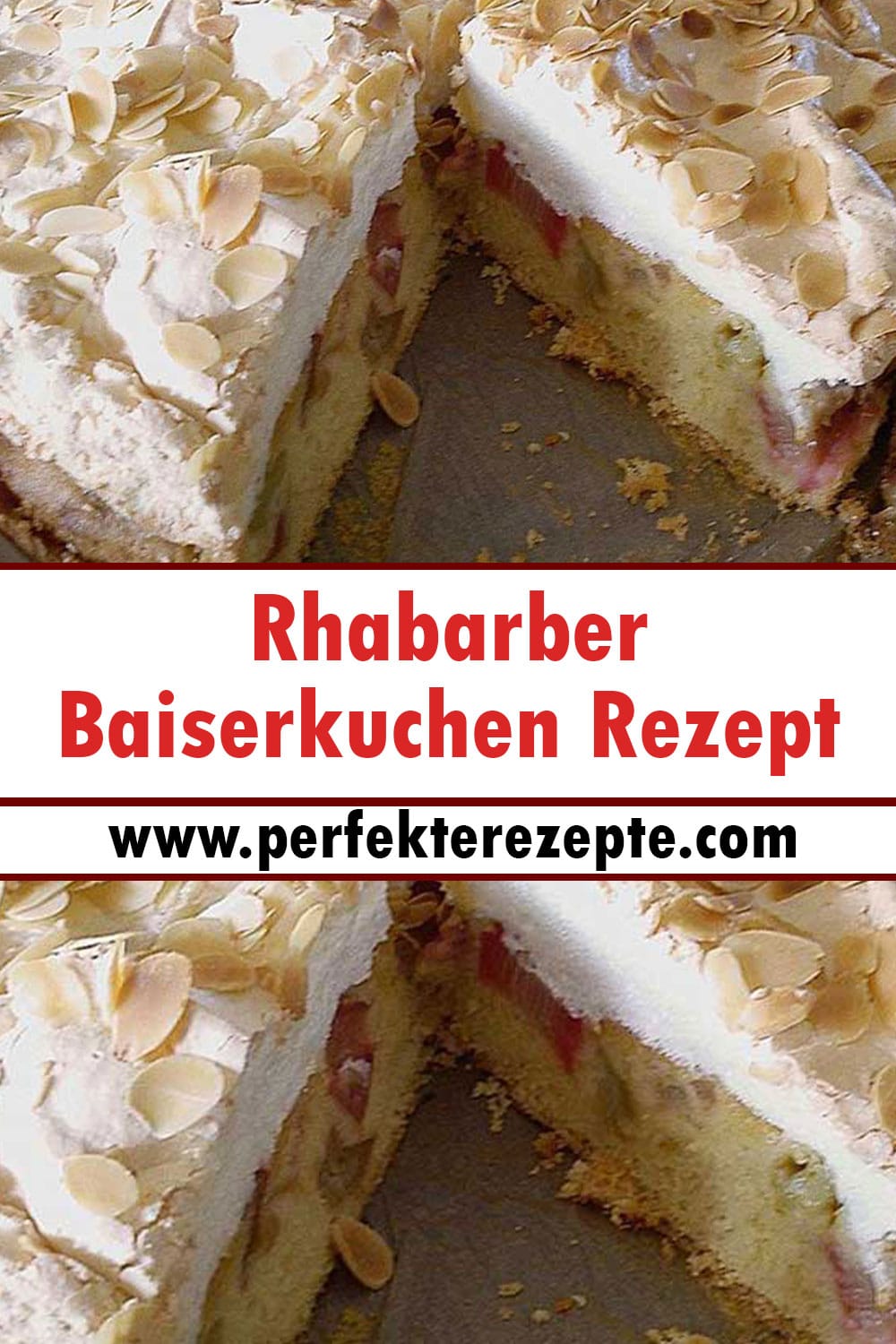 Rhabarber Baiserkuchen Rezept