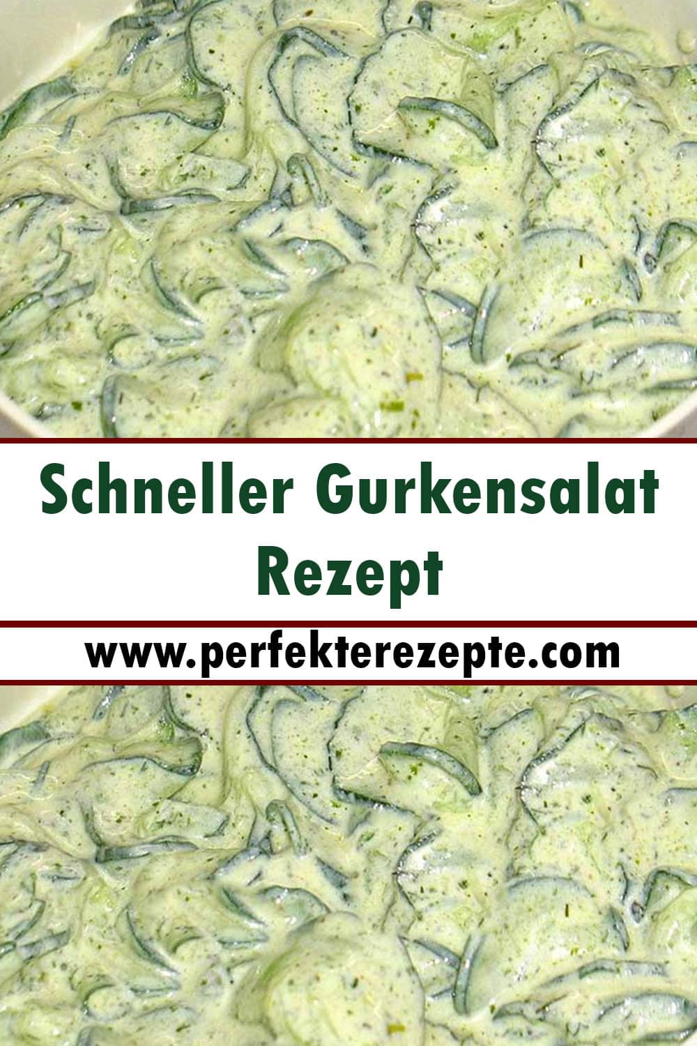 Schneller Gurkensalat Rezept