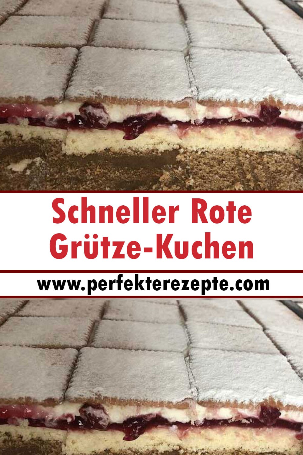 Schneller Rote Grütze-Kuchen Rezept