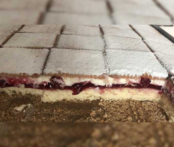 Schneller Rote Grütze-Kuchen Rezept