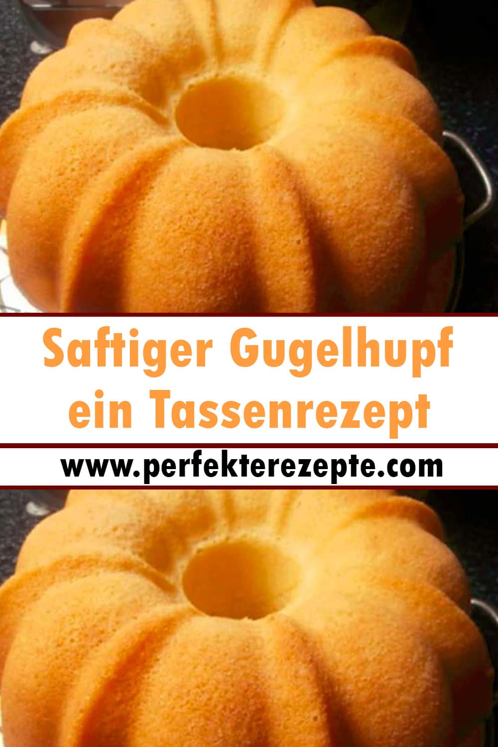 Schneller saftiger Gugelhupf – ein Tassenrezept