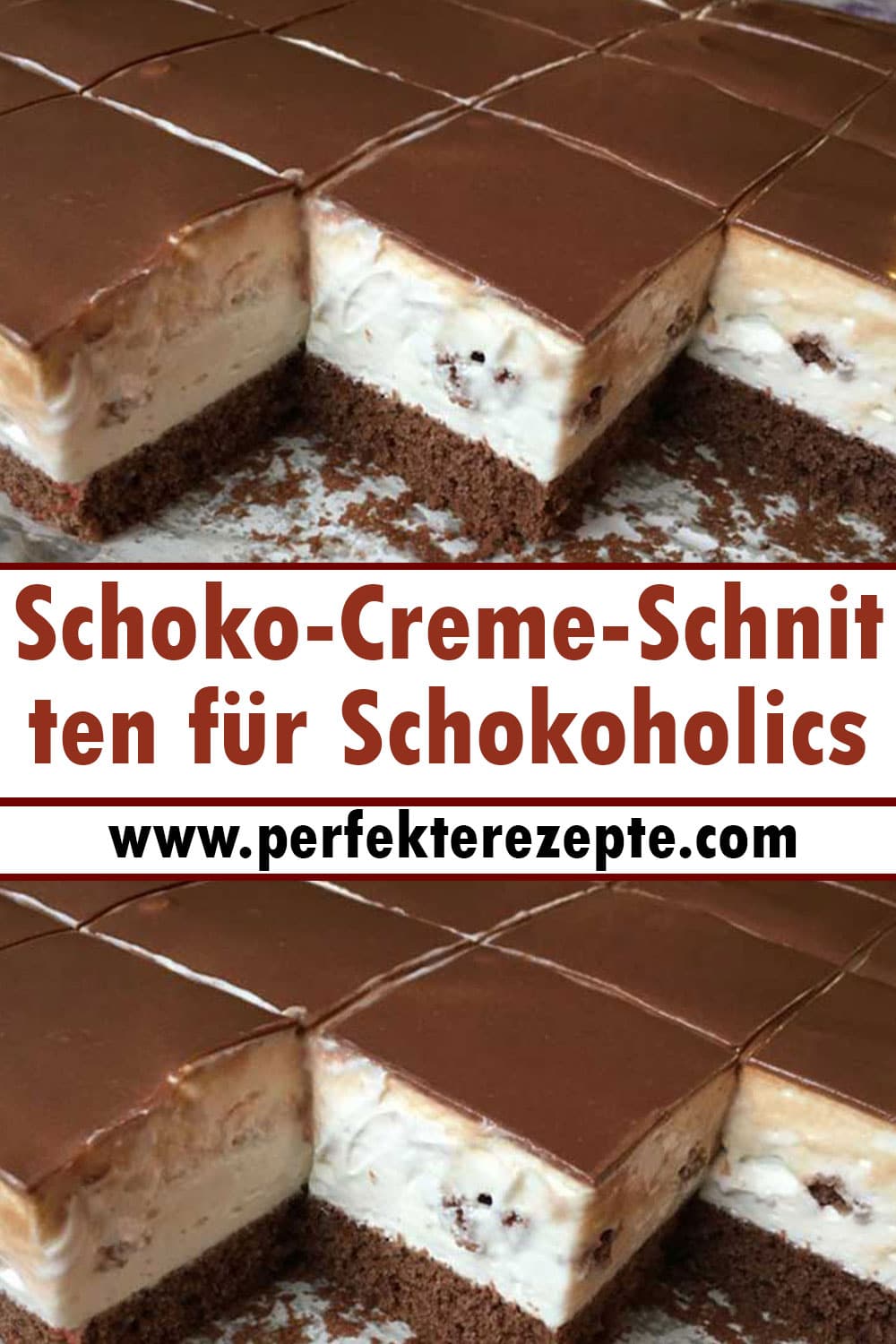 Schoko-Creme-Schnitten für Schokoholics (Tassenrezept)