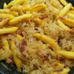 Schupfnudeln mit Kraut und Speck Rezept