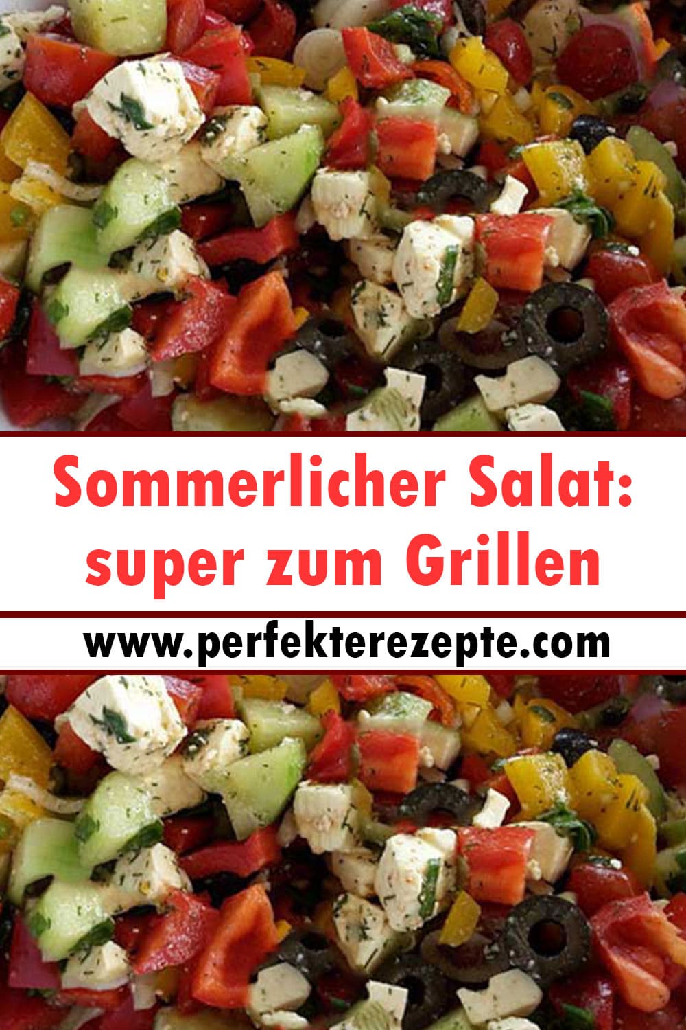 Sommerlicher Salat Rezept: super zum Grillen