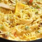 Spaghetti alla Panna in Käse-Sahne-Sauce mit Schinken Rezept