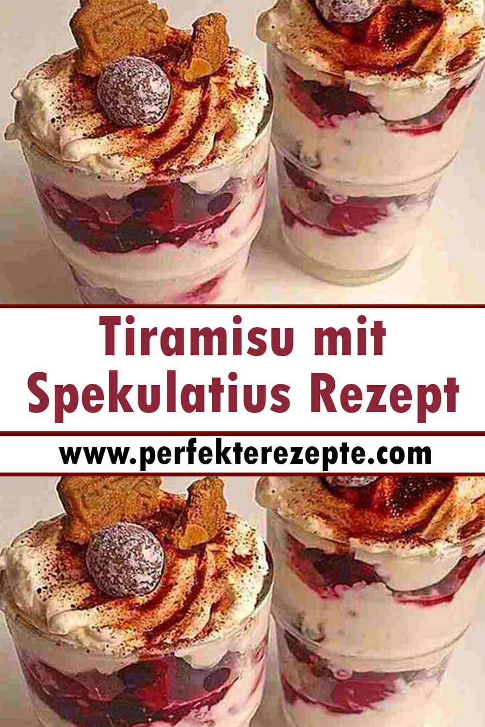 Tiramisu mit Spekulatius Rezept