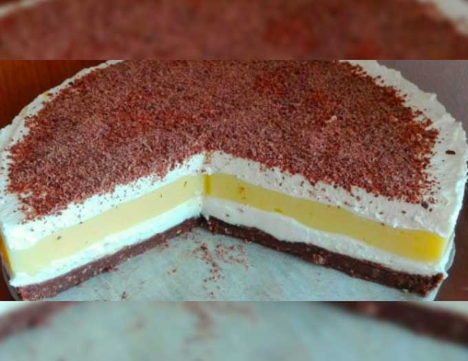 Tolle Cremetorte ohne Backen Rezept