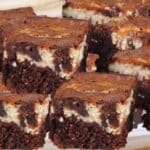 Topfen-Marmor-Brownie Rezept